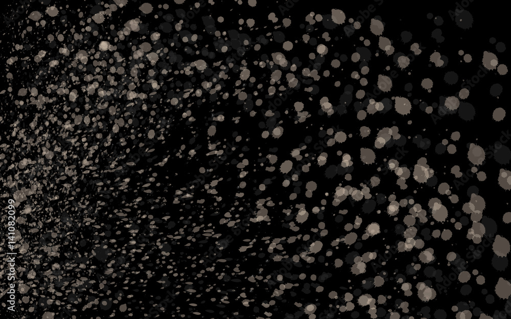 paint splatter on black background paint splatter on black background