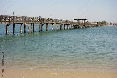 Wooden Bridge between Joal and Fadiouth, Petite Cote, Senegal