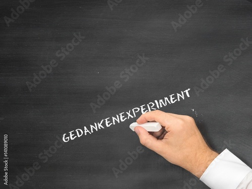 Obraz w ramie Gedankenexperiment