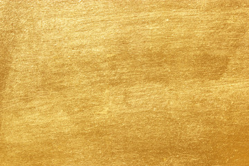 Shiny yellow leaf gold foil texture