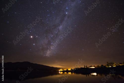 Milky way at Lake Tekapo 2