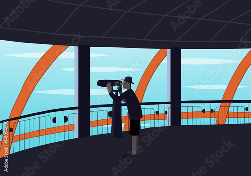 Cloud Gaze Vector