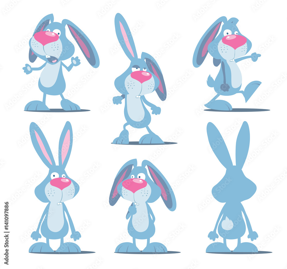 crazy bunny cartoon