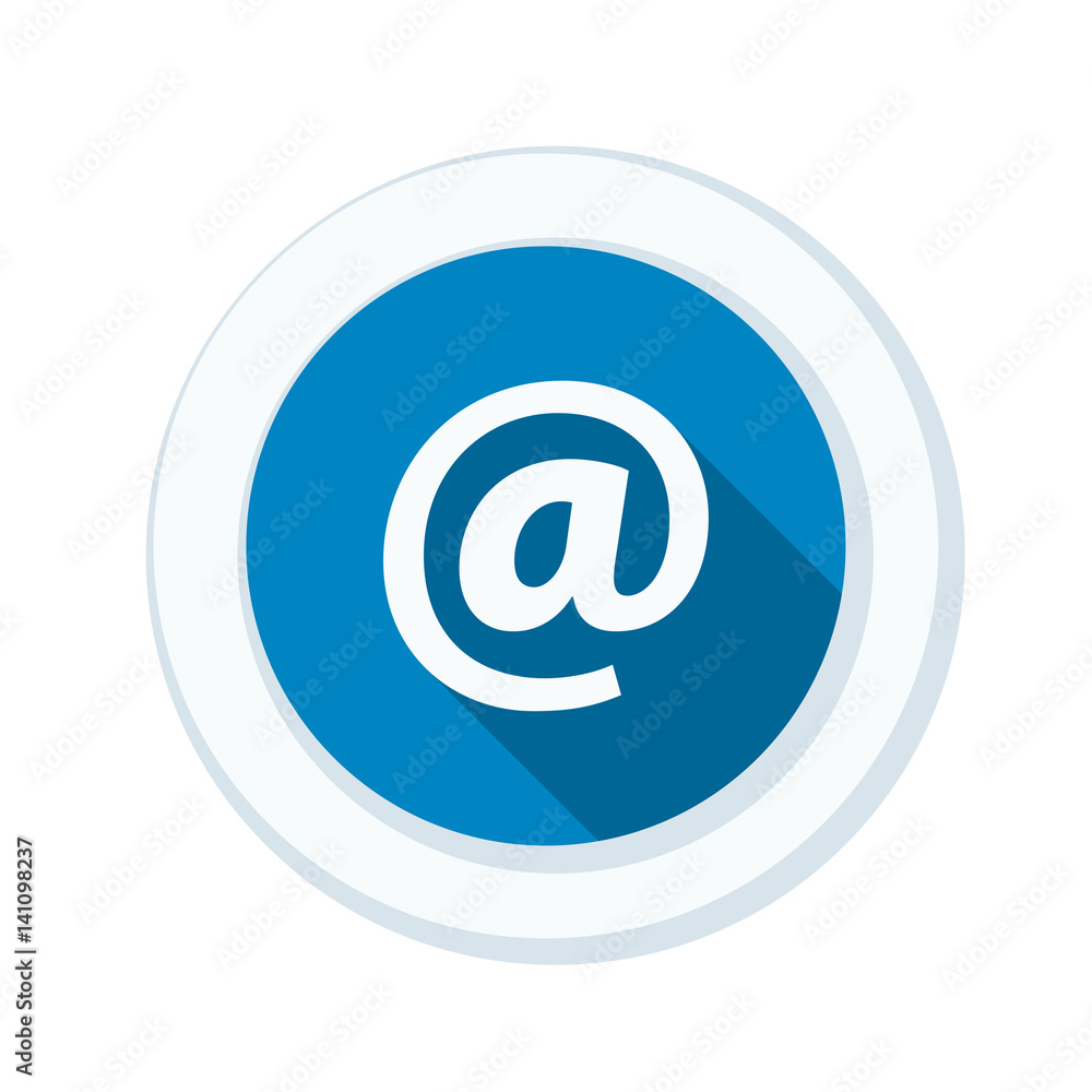 E-mail button illustration E-mail button illustration