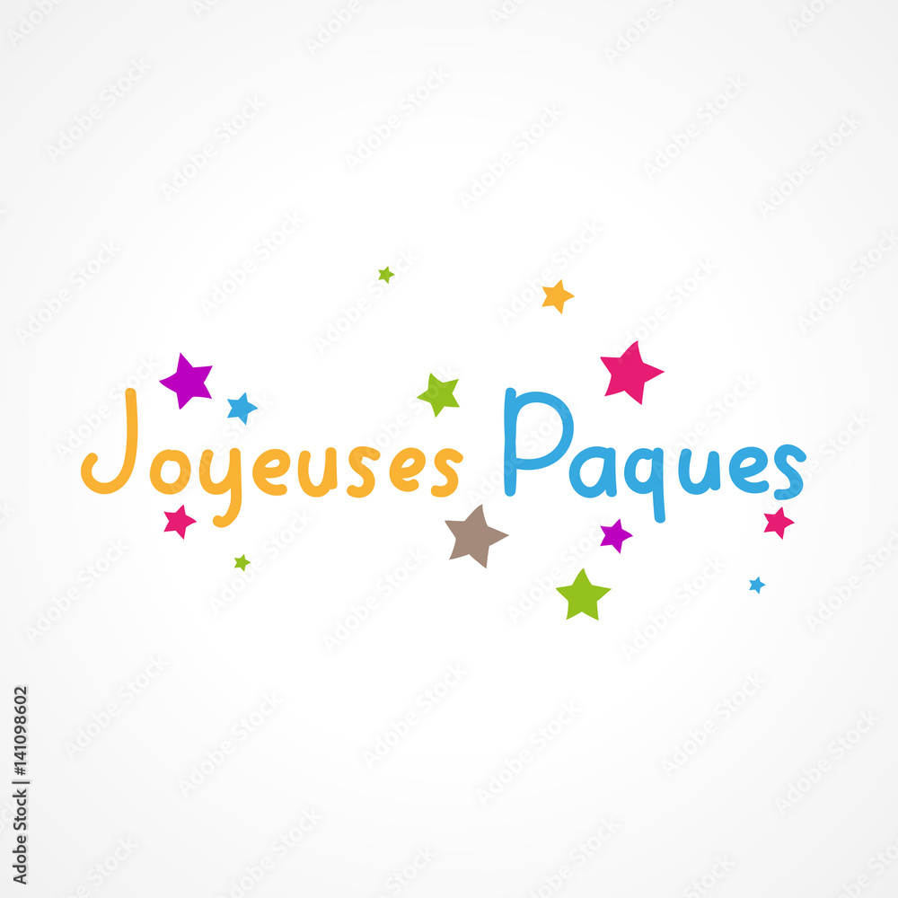 Obraz premium joyeuses pâques