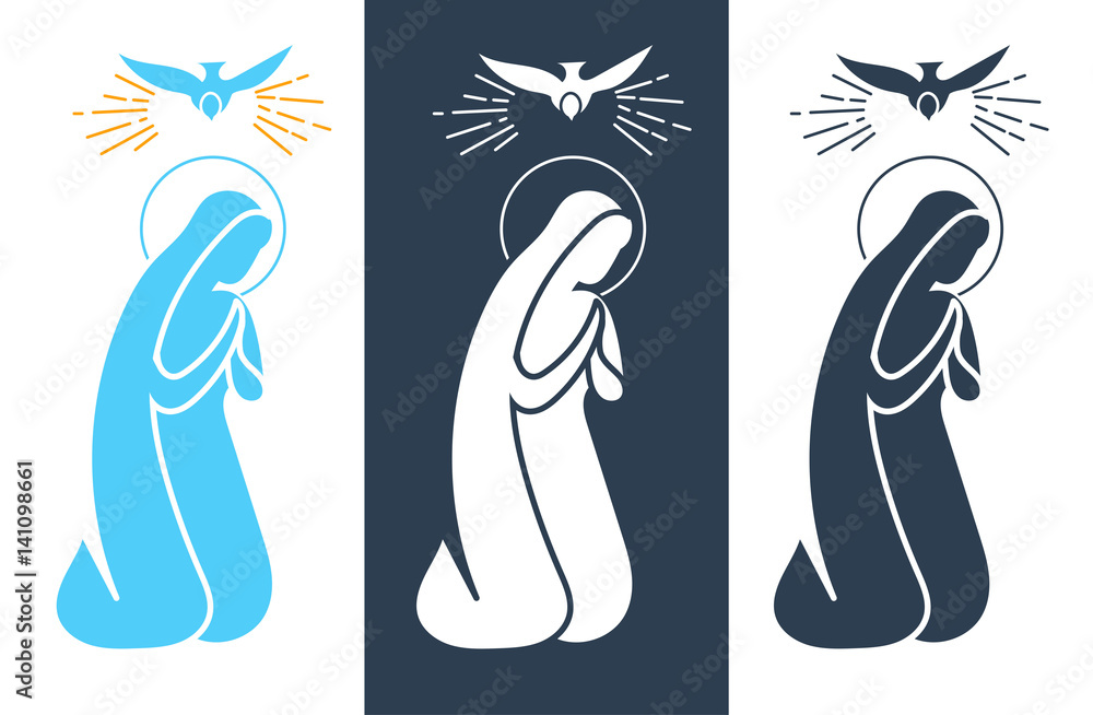 Annunciation Virgin Mary Icon