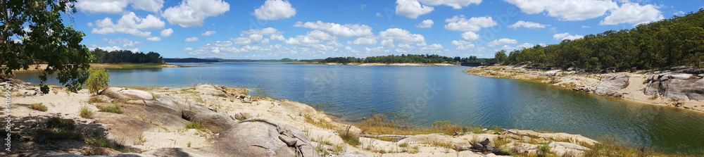 Lake Tinaroo Dam Queensland panorama view
