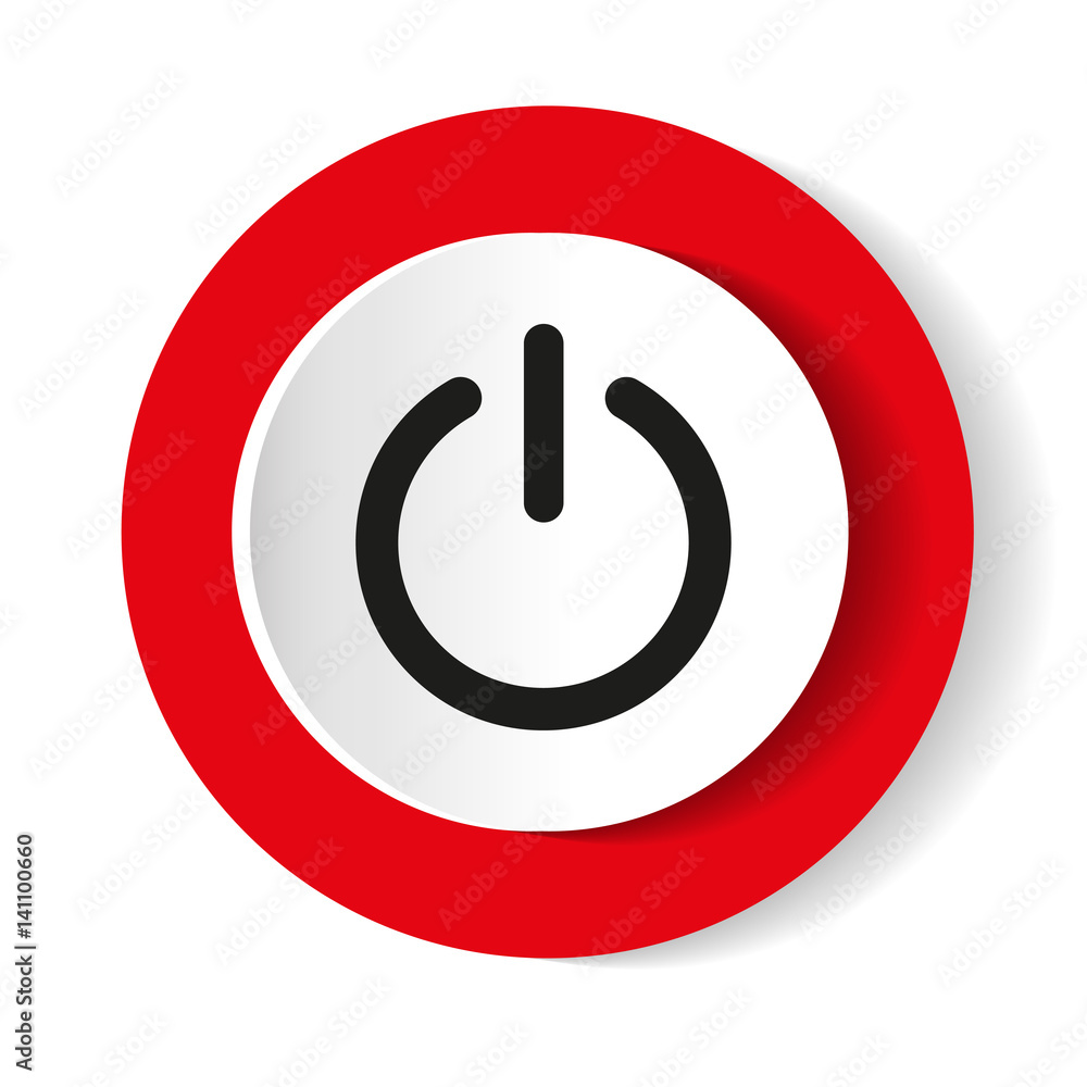 On/Off switch web icon. Vector illustration. On/Off switch web icon. Vector illustration.