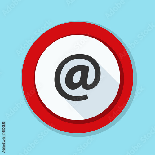 Free Download E-mail button illustration - GFXLoad