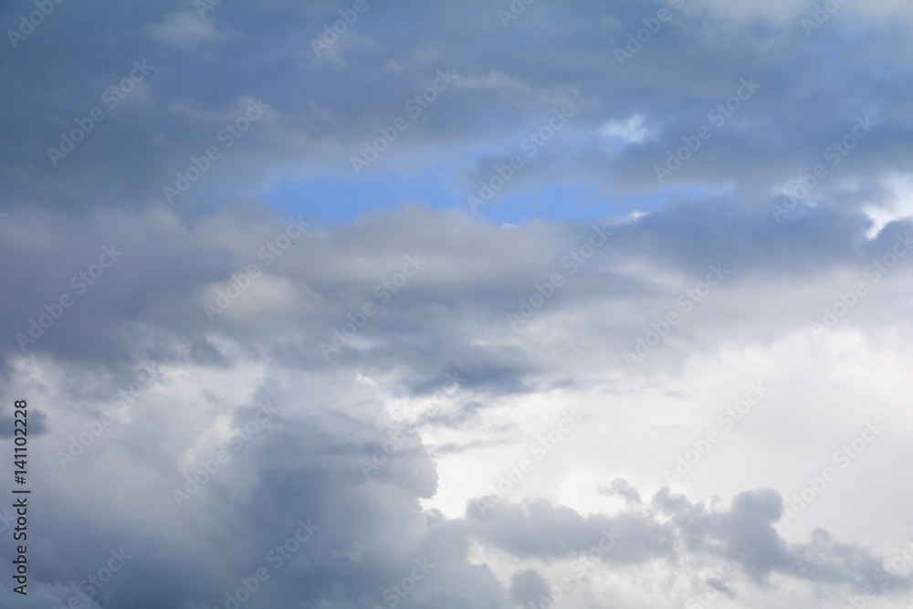 blue sky with big cloud and raincloud, art of nature beautiful and copy space for add text blue sky with big cloud and raincloud, art of nature beautiful and copy space for add text