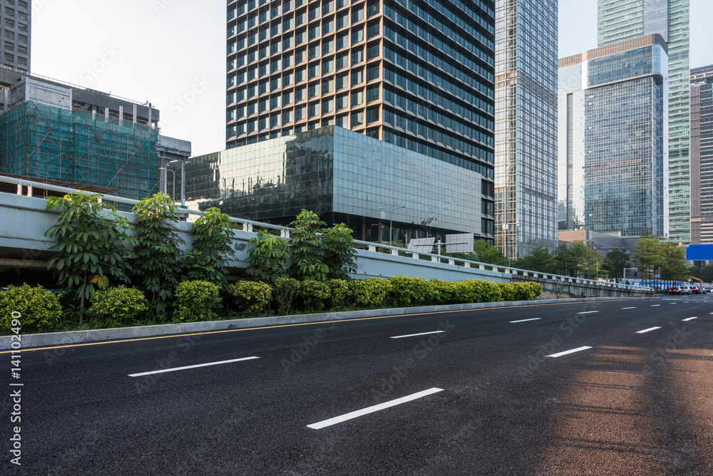 urban traffic with cityscape in Shanghai,China. urban traffic with cityscape in Shanghai,China.