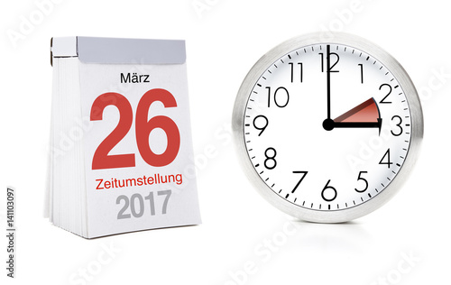 Sommerzeit 26. März 2017
