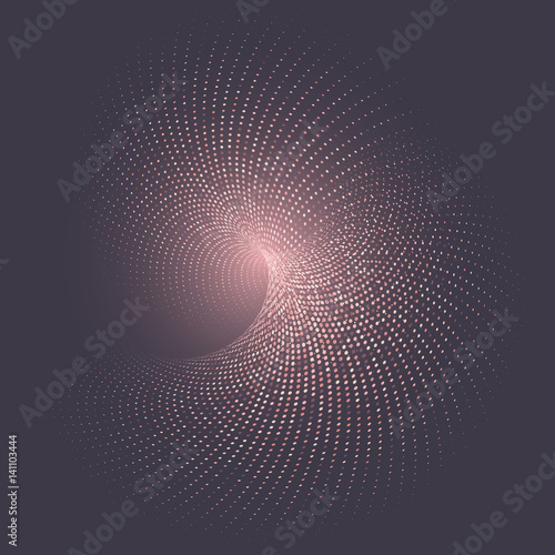 Abstract halftone dots background