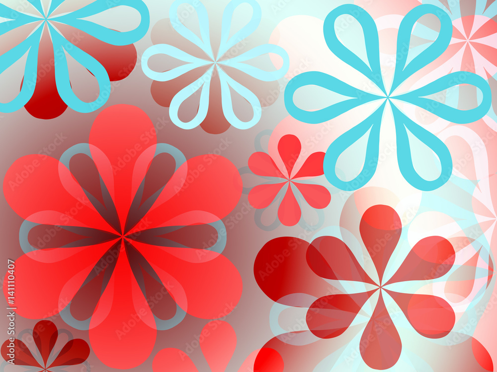 Spring floral background Spring floral background