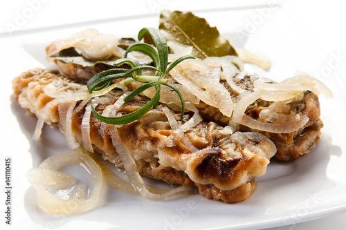 Fish dish - fried herring