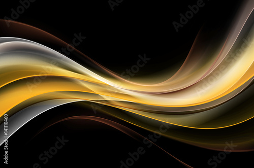 Glowing orange and gold background. Abstract design.