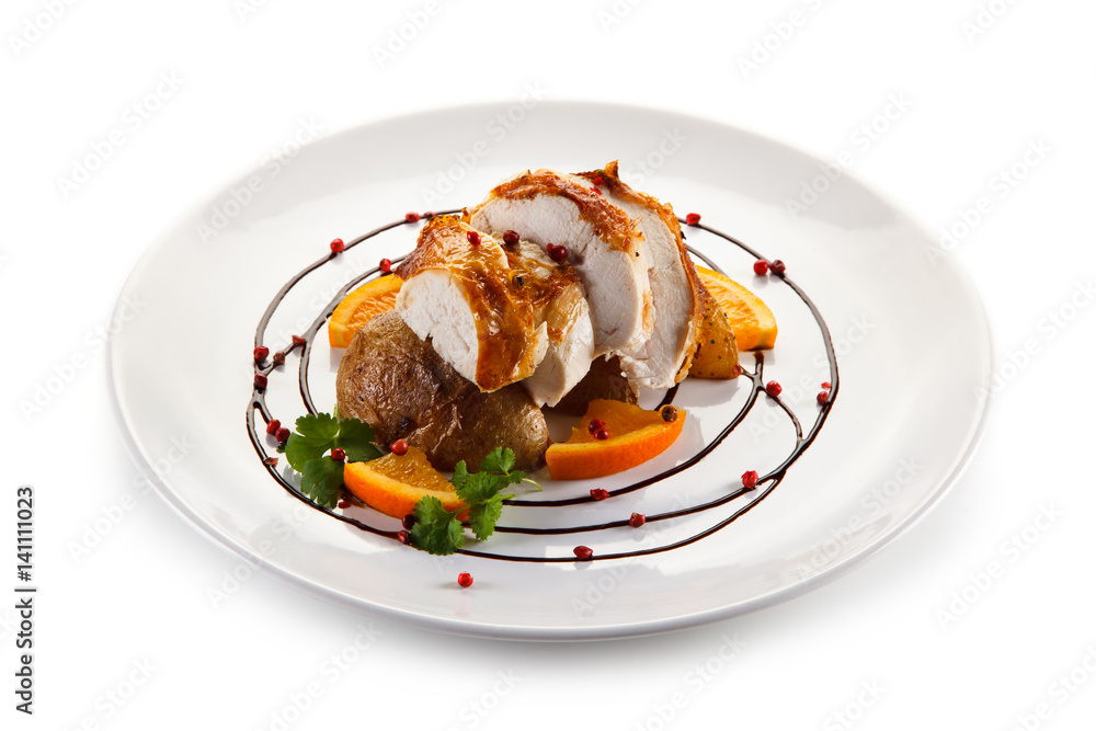 Roast chicken fillet Roast chicken fillet