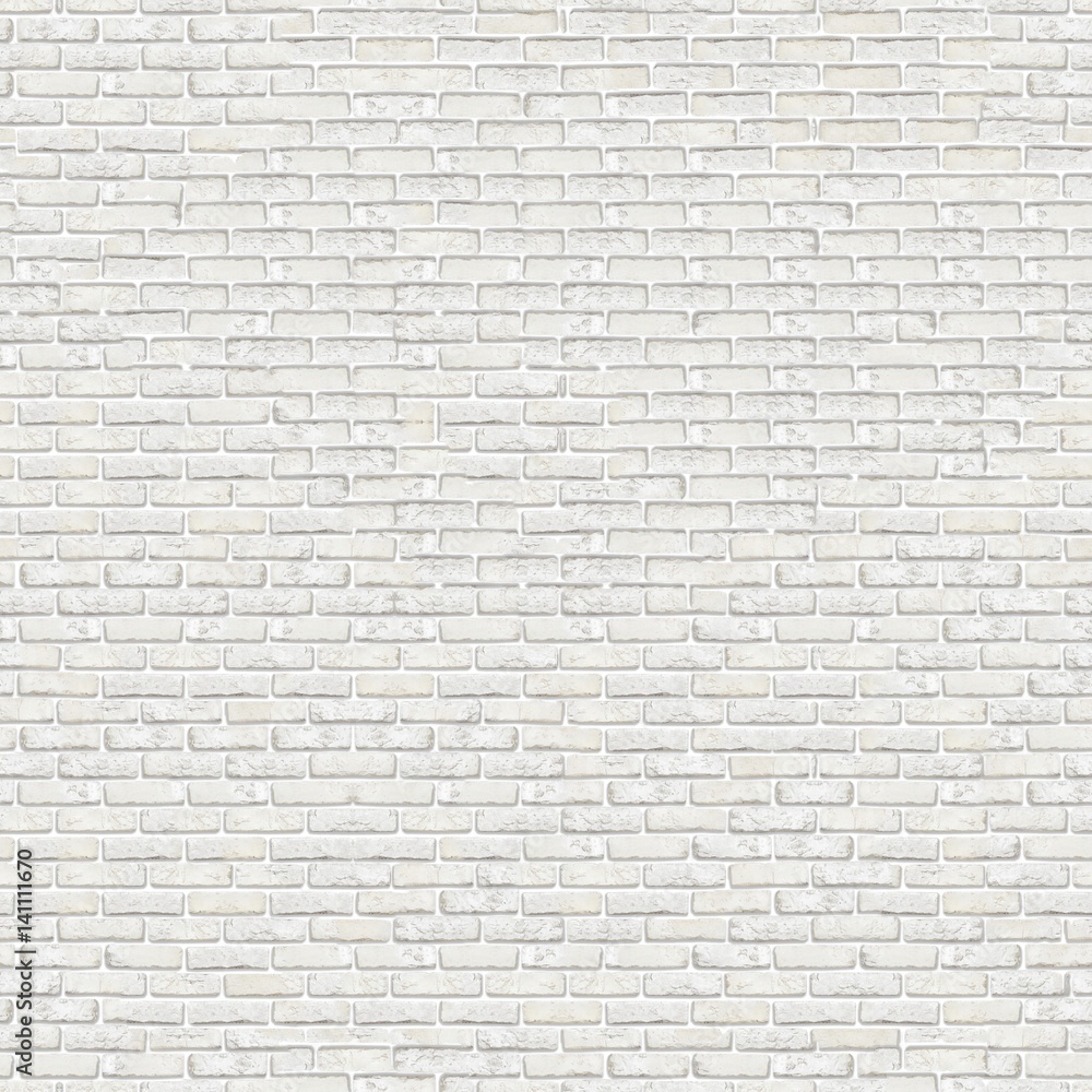 Seamless texture wall light gray brick decorative small