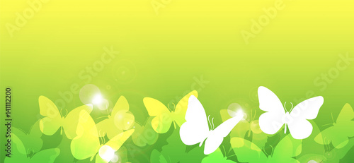 farfalle, silhouette, sagome, volare, leggerezza, volo