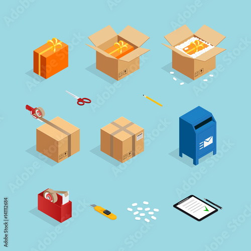 Parcel Post Packing Set
