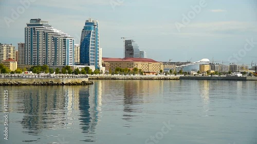 View of Baku city photo