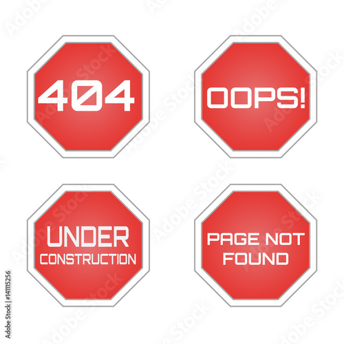 404 error - Page not found