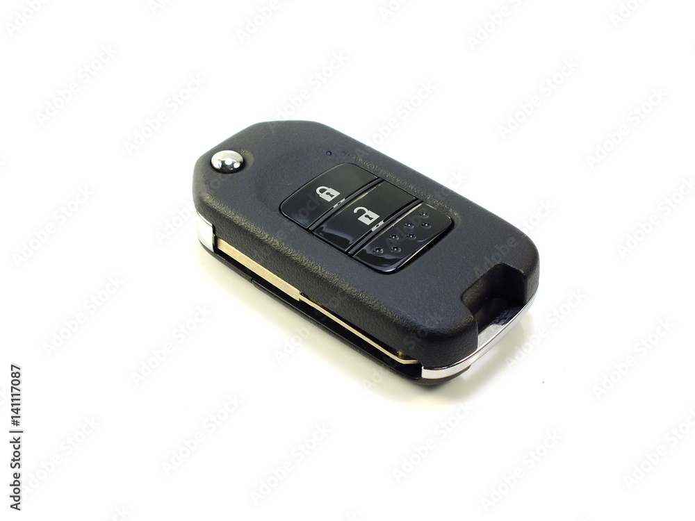 car key remote isolated on white background car key remote isolated on white background
