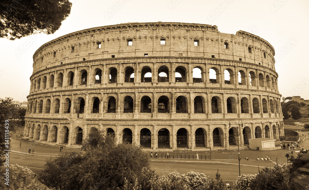 Colosseum in Italy, Rome