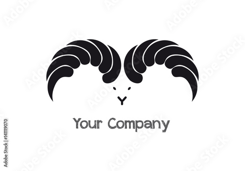 Logo business aziendale ariete