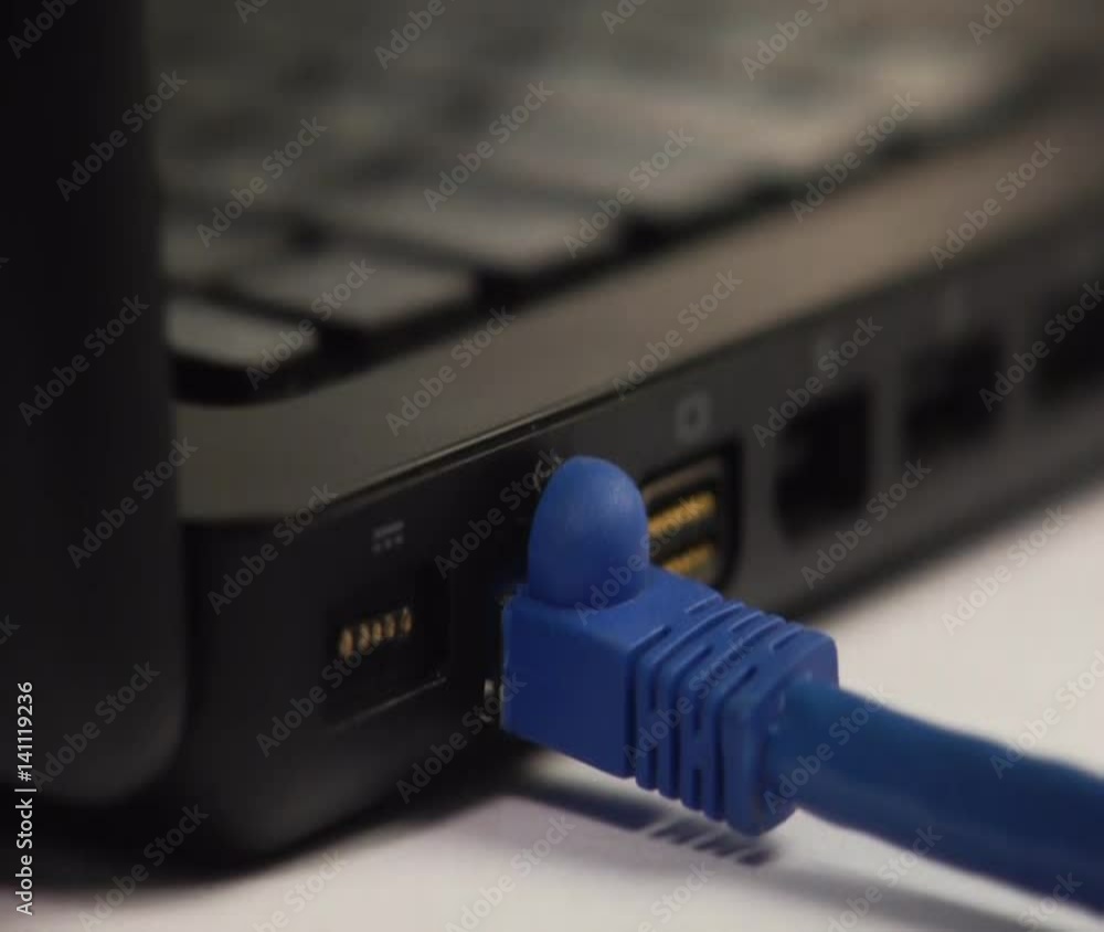 Plugging in Ethernet to a Computer Plugging in Ethernet to a Computer