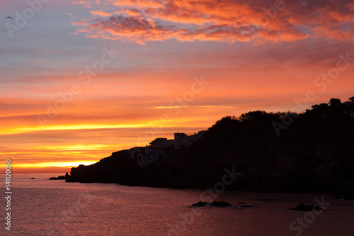 Lever de soleil sur Banyuls