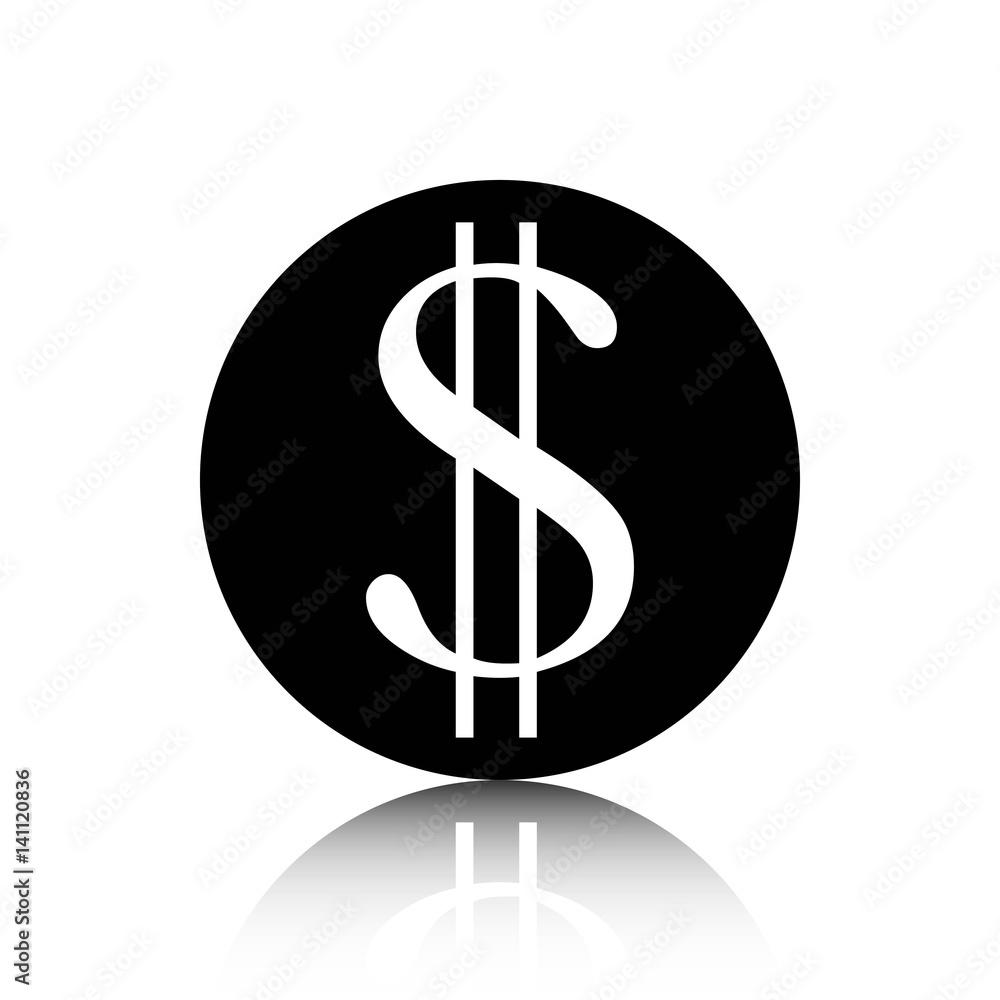 money icon stock vector illustration flat design money icon stock vector illustration flat design