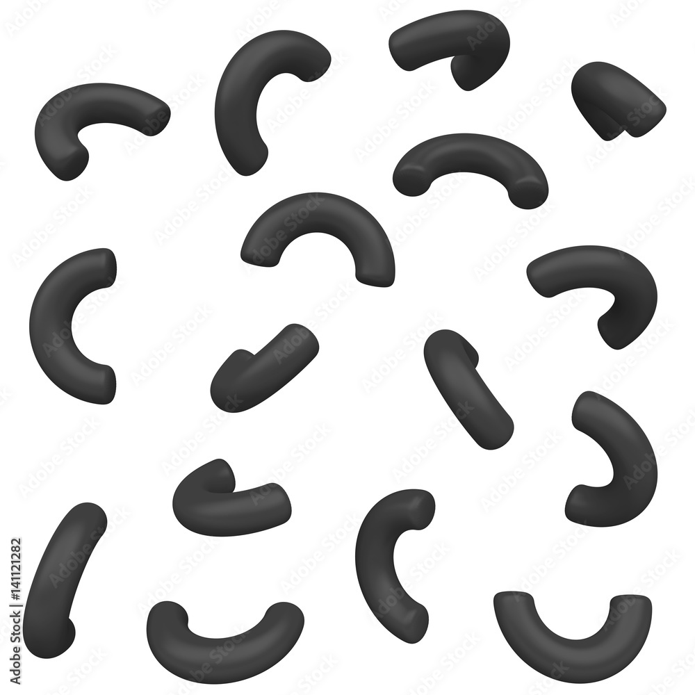 Abstract simple geometric shapes isolated on white background. Cartoon cute children forms. Colorful funny realistic glossy style. Plastic reflective material. 3D render. Abstract simple geometric shapes isolated on white background. Cartoon cute children forms. Colorful funny realistic glossy style. Plastic reflective material. 3D render.