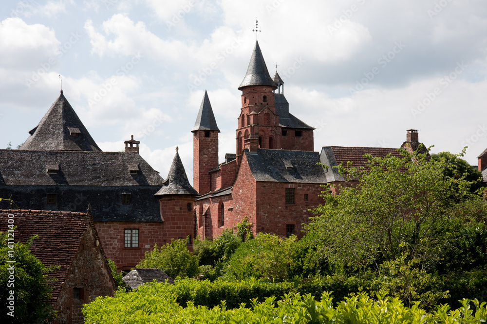 Fototapeta premium Collonges-la-Rouge