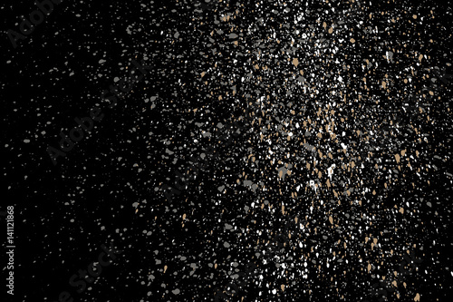 Abstract dark grunge texture for your design. Vector illustration with a rough background.