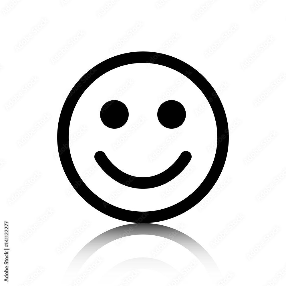 Smile icon stock vector illustration flat design Smile icon stock vector illustration flat design