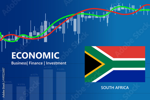 economy South Africa financial growth rising