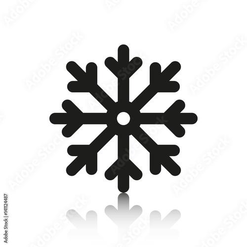 scresnowflake icon stock vector illustration flat design