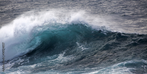 powerful ocean wave breaking © Tamara Kulikova