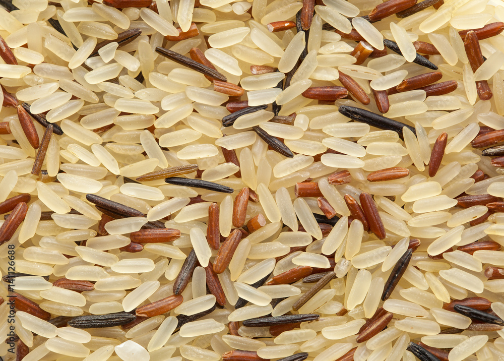 mixed rice background