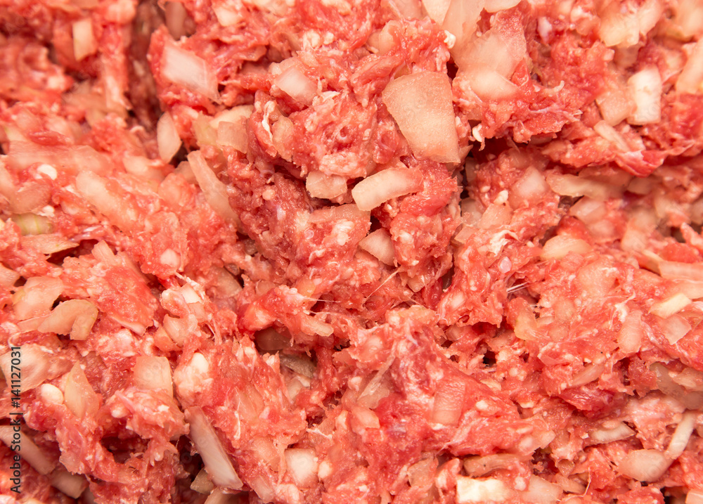 minced meat as a background minced meat as a background