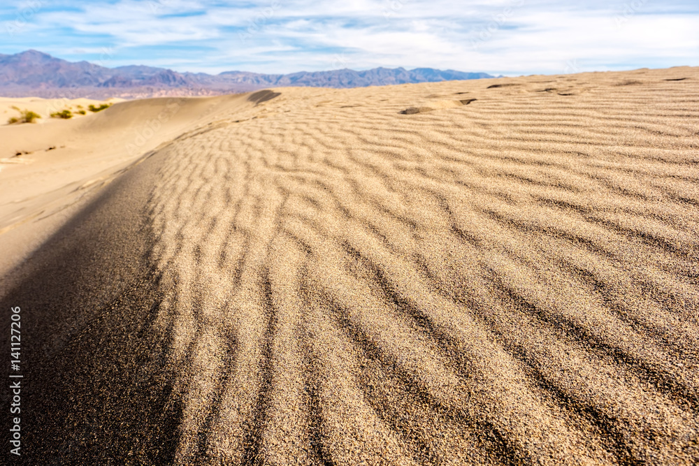 Death Valley National Park, Mesquite dunes Death Valley National Park, Mesquite dunes