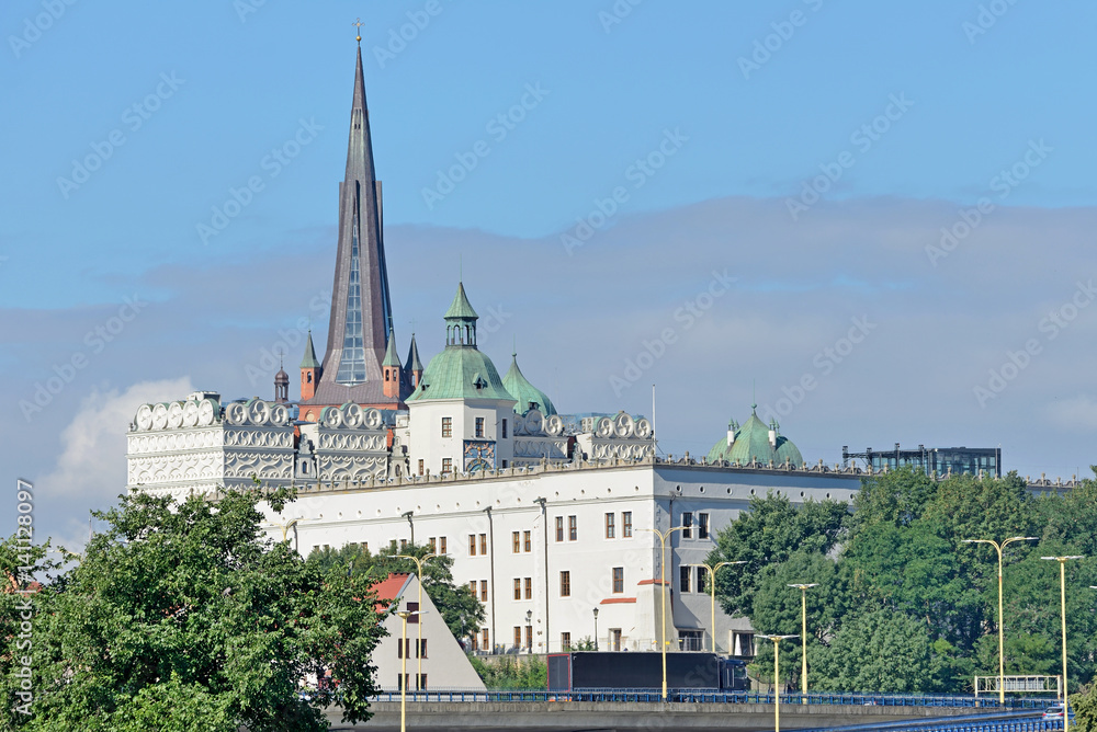 Fototapeta premium Zamek Książąt Pomorskich w Szczecinie