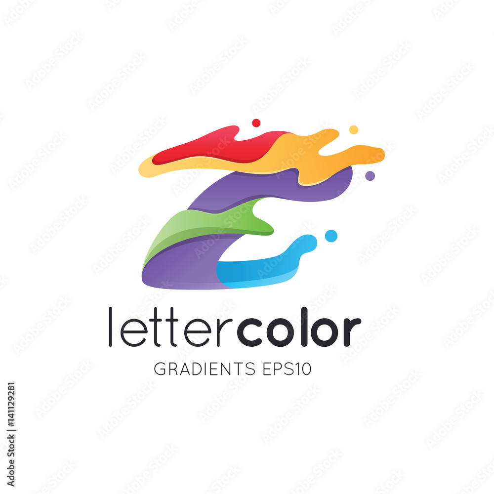 Colorful Letter Z Logo Template Colorful Letter Z Logo Template
