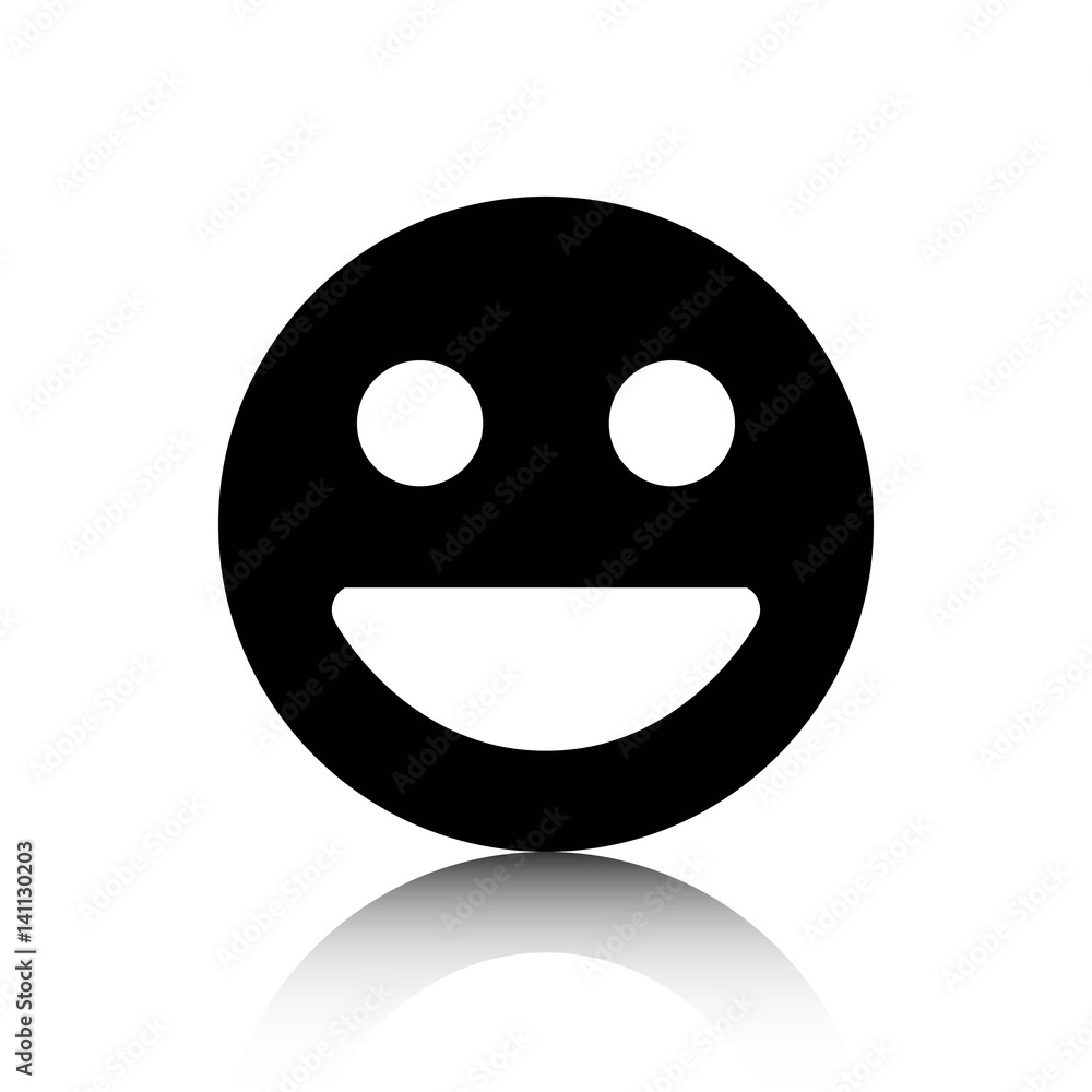 Smile icon stock vector illustration flat design Smile icon stock vector illustration flat design