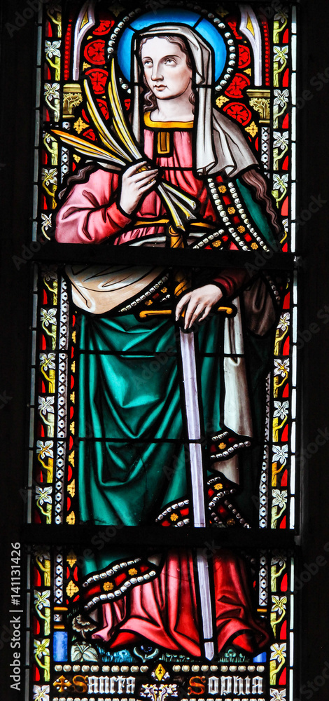 Stained Glass - Saint Sophia the Martyr