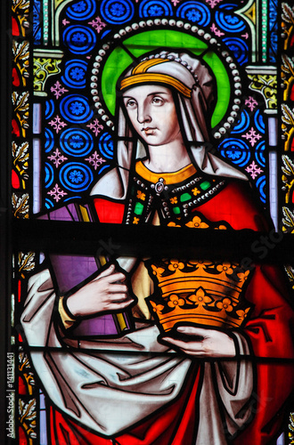 Stained Glass - Saint Elizabeth, Queen of Hungary