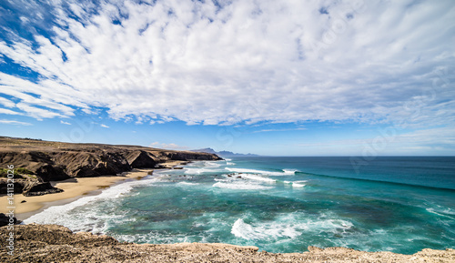 Traumbucht an der Westküste von Fuerteventura Playa del Viejo Rey