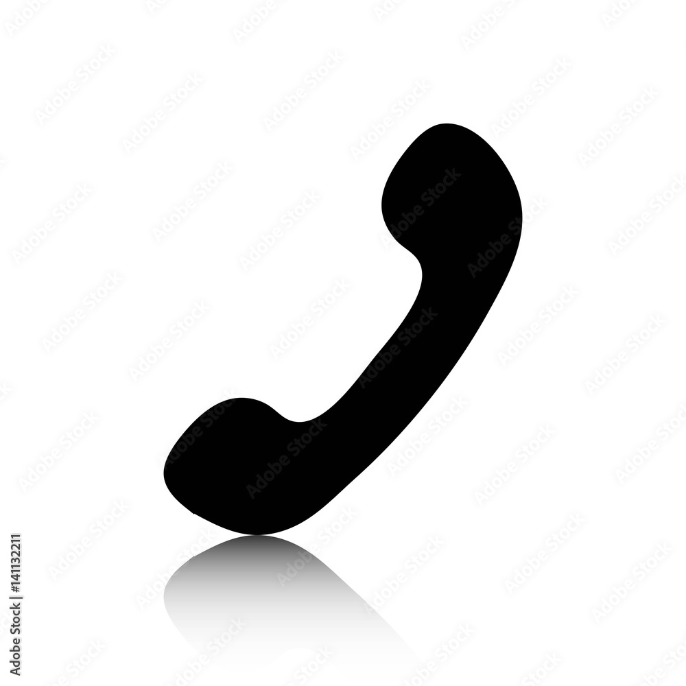 phone icon stock vector illustration flat design