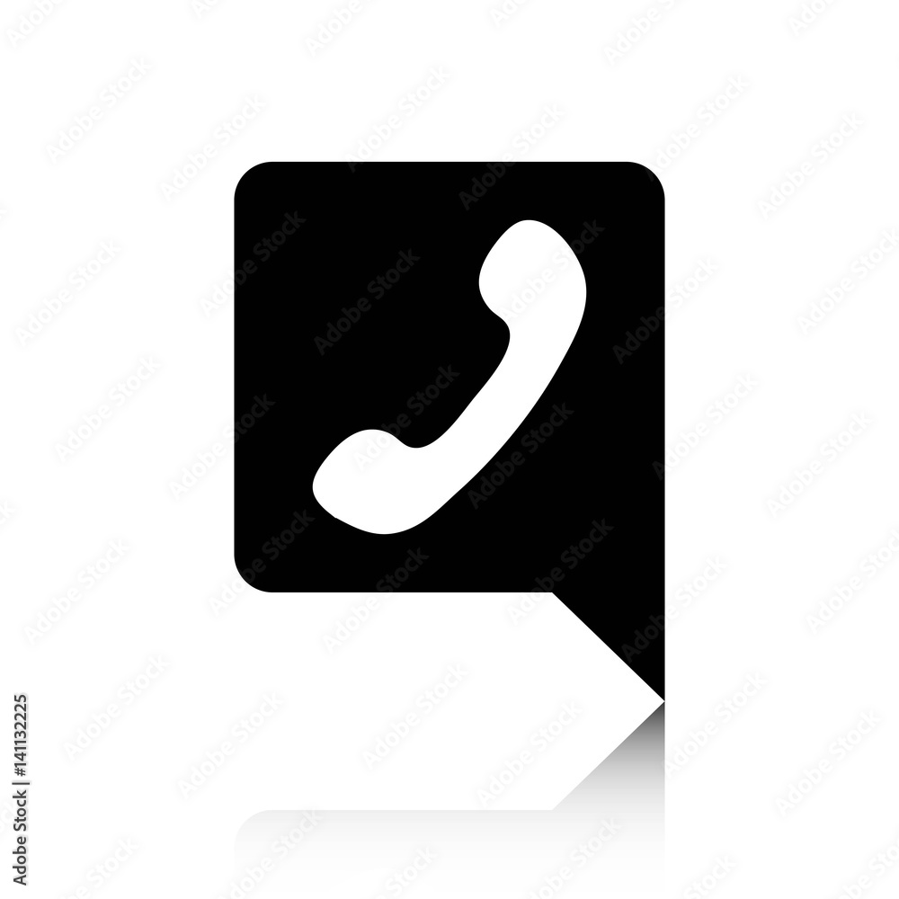 phone icon stock vector illustration flat design phone icon stock vector illustration flat design